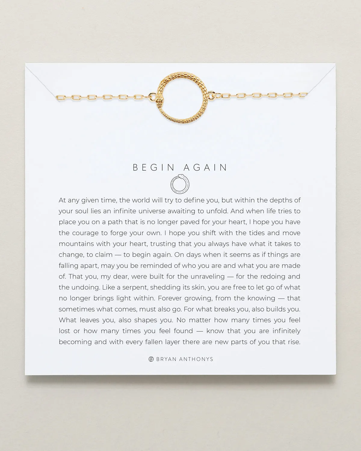 Begin Again Bracelet