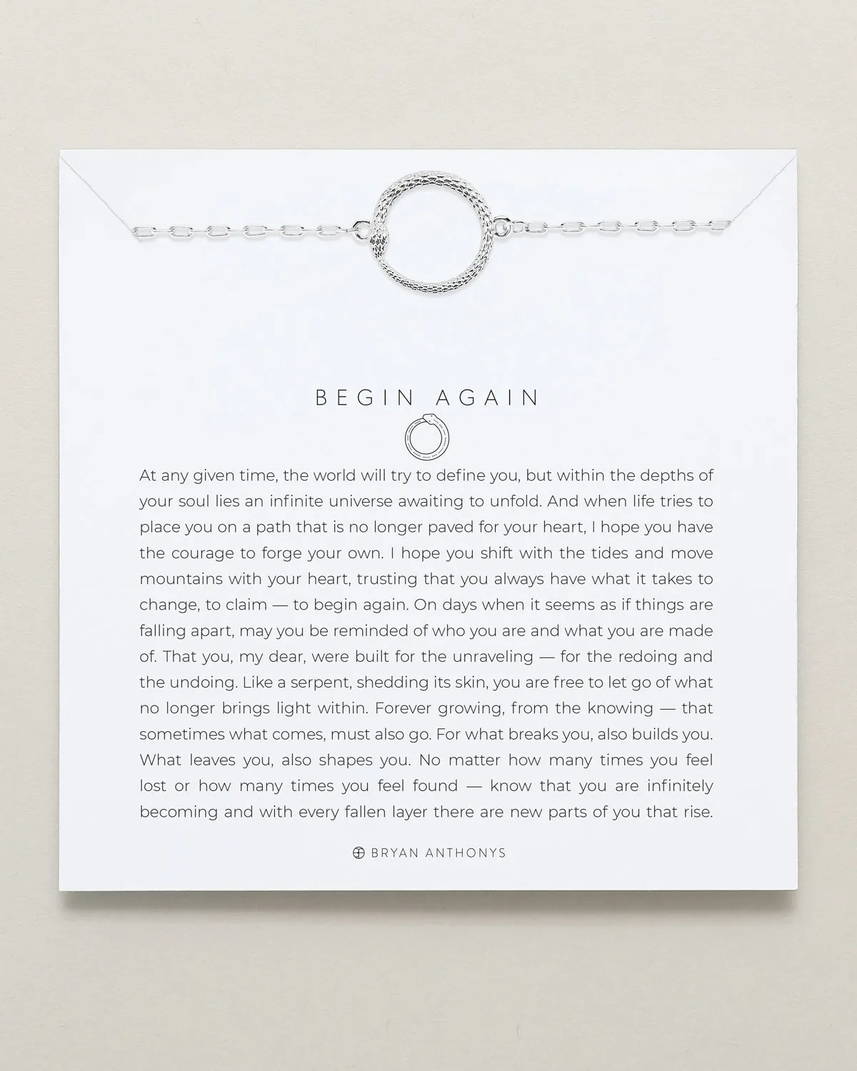 Begin Again Bracelet