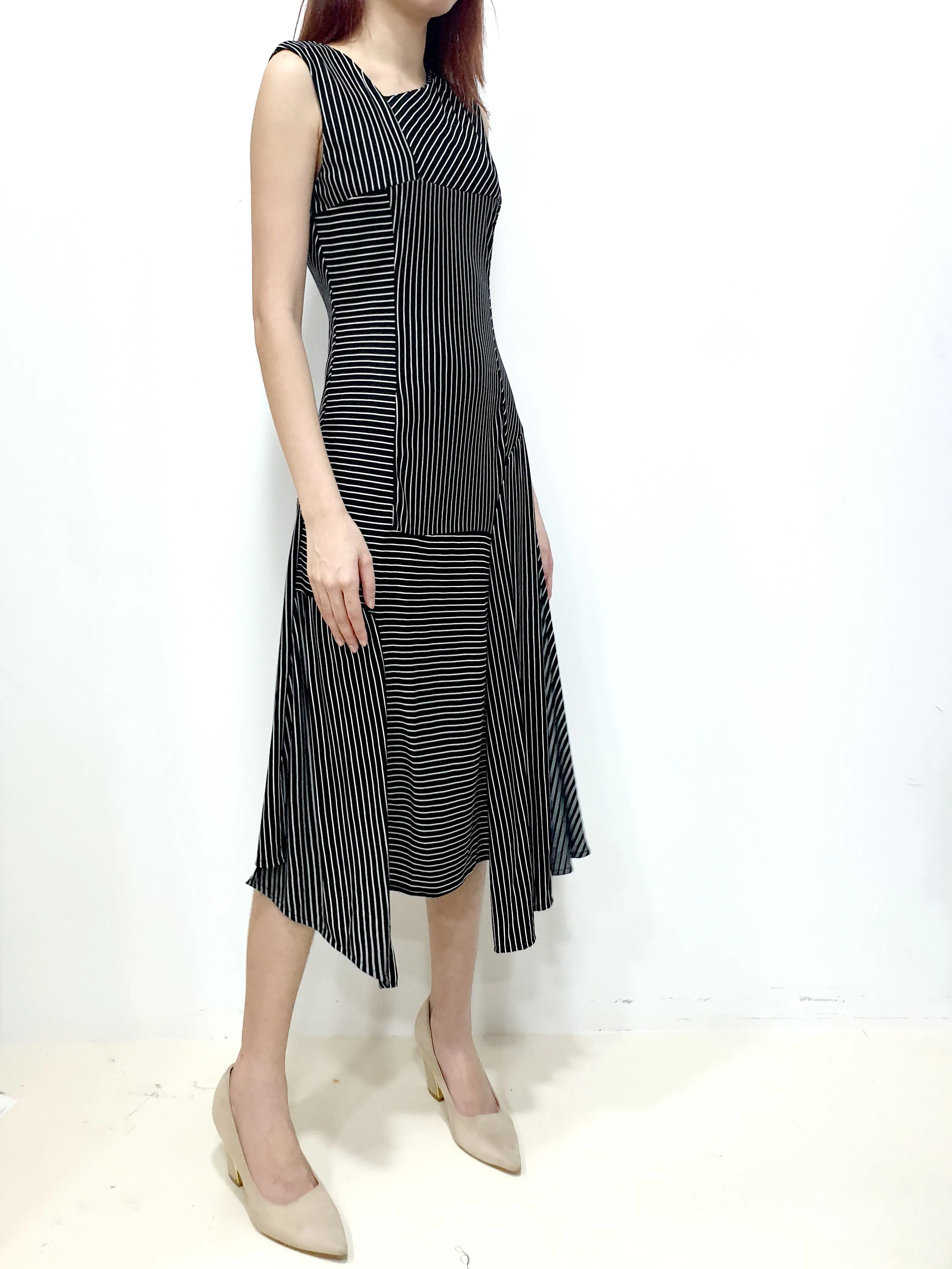 Crossing Lines Dress