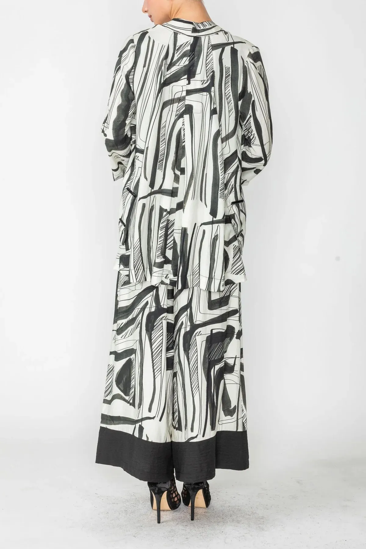 IC COLLECTION Jacket- 5898J- BLACK