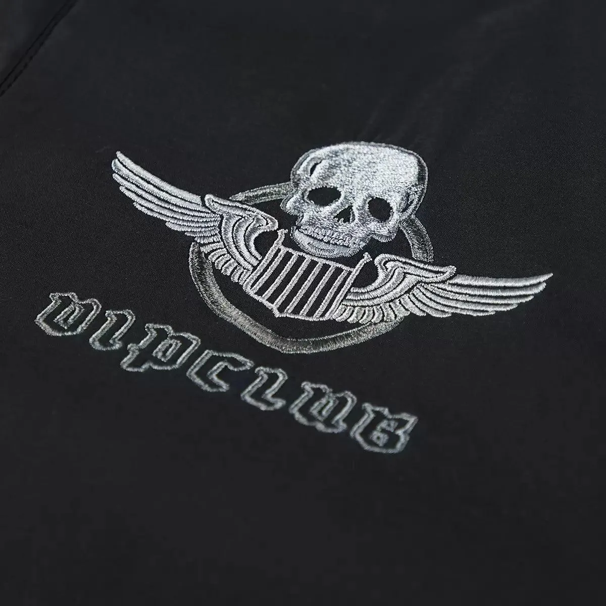 Men's Functional Embroidered Flight Jacket – Stylish Loose Fit Jacket