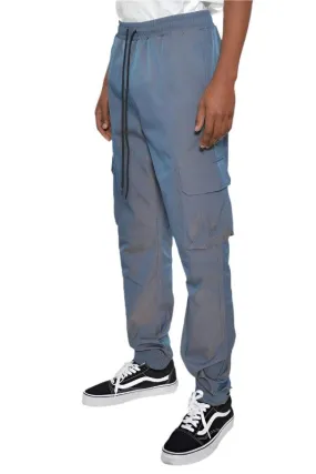 Mens Peacock Iridescent Jogger Pants