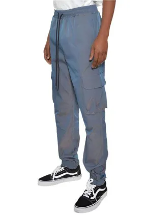 Mens Peacock Iridescent Jogger Pants