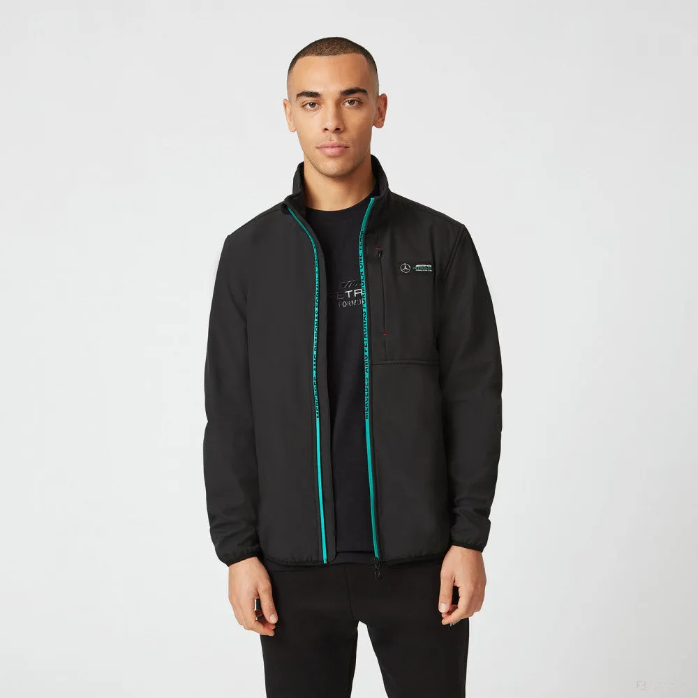 Mercedes Softshell, Fanwear, Black, 2022