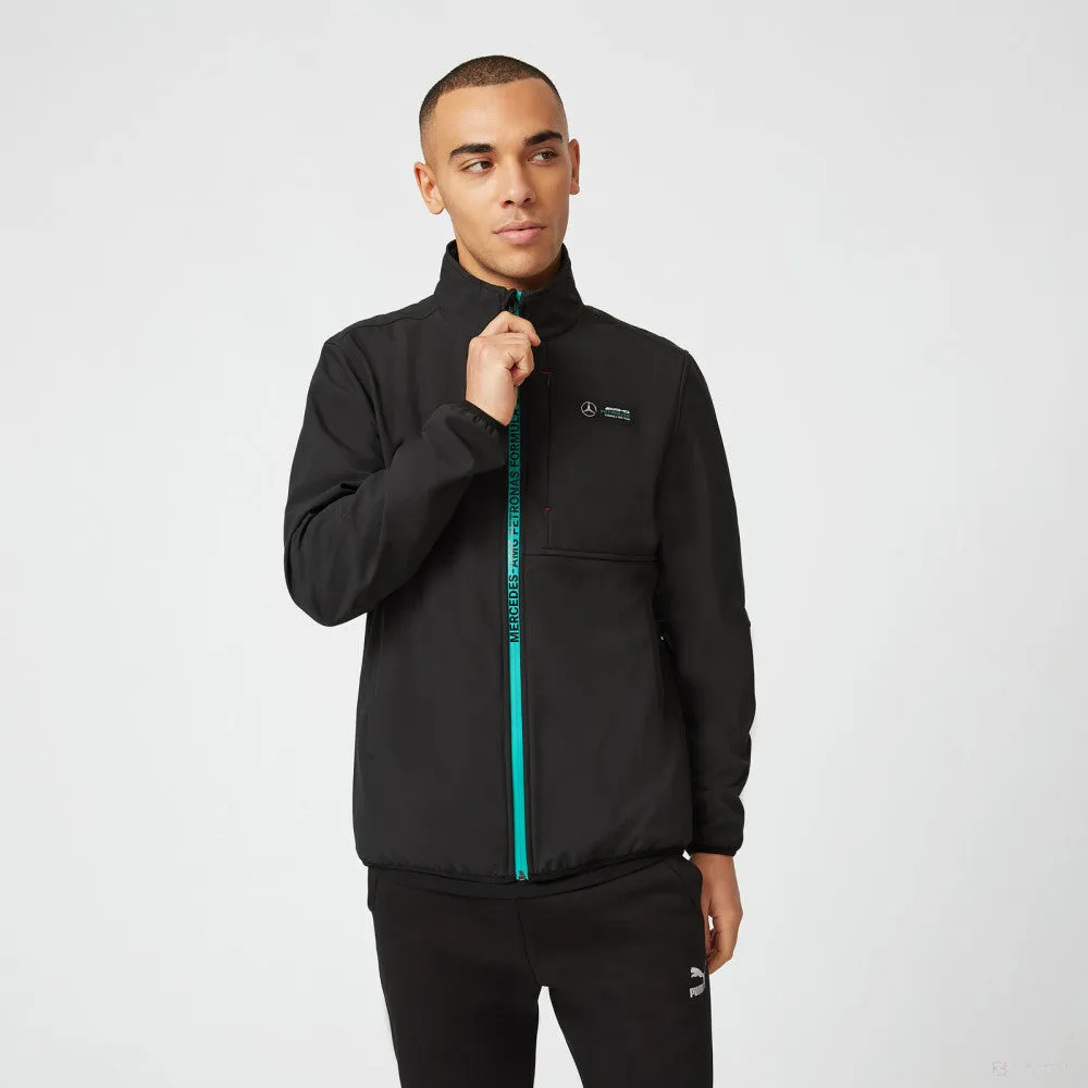Mercedes Softshell, Fanwear, Black, 2022
