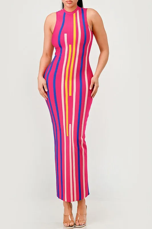 SUNSET BLVD MAXI DRESS