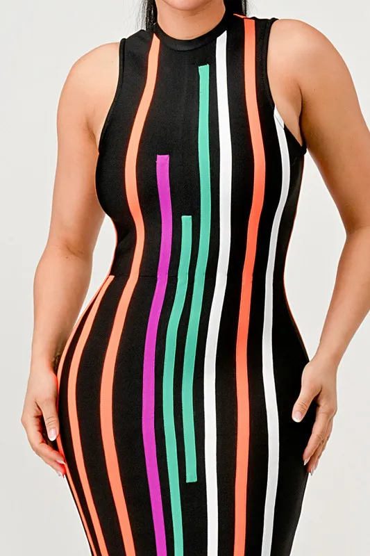 SUNSET BLVD MAXI DRESS