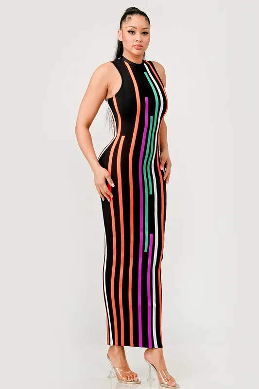 SUNSET BLVD MAXI DRESS