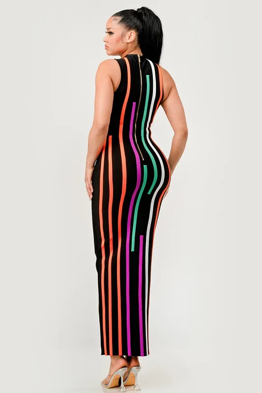 SUNSET BLVD MAXI DRESS