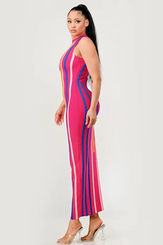 SUNSET BLVD MAXI DRESS