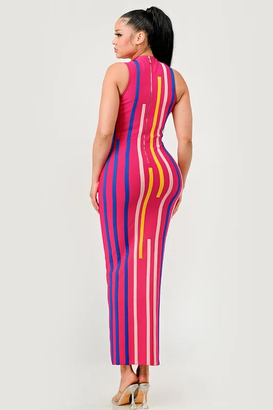 SUNSET BLVD MAXI DRESS