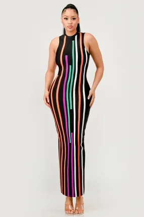 SUNSET BLVD MAXI DRESS