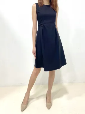 Weaved Lace Waist Dress (Non-returnable)